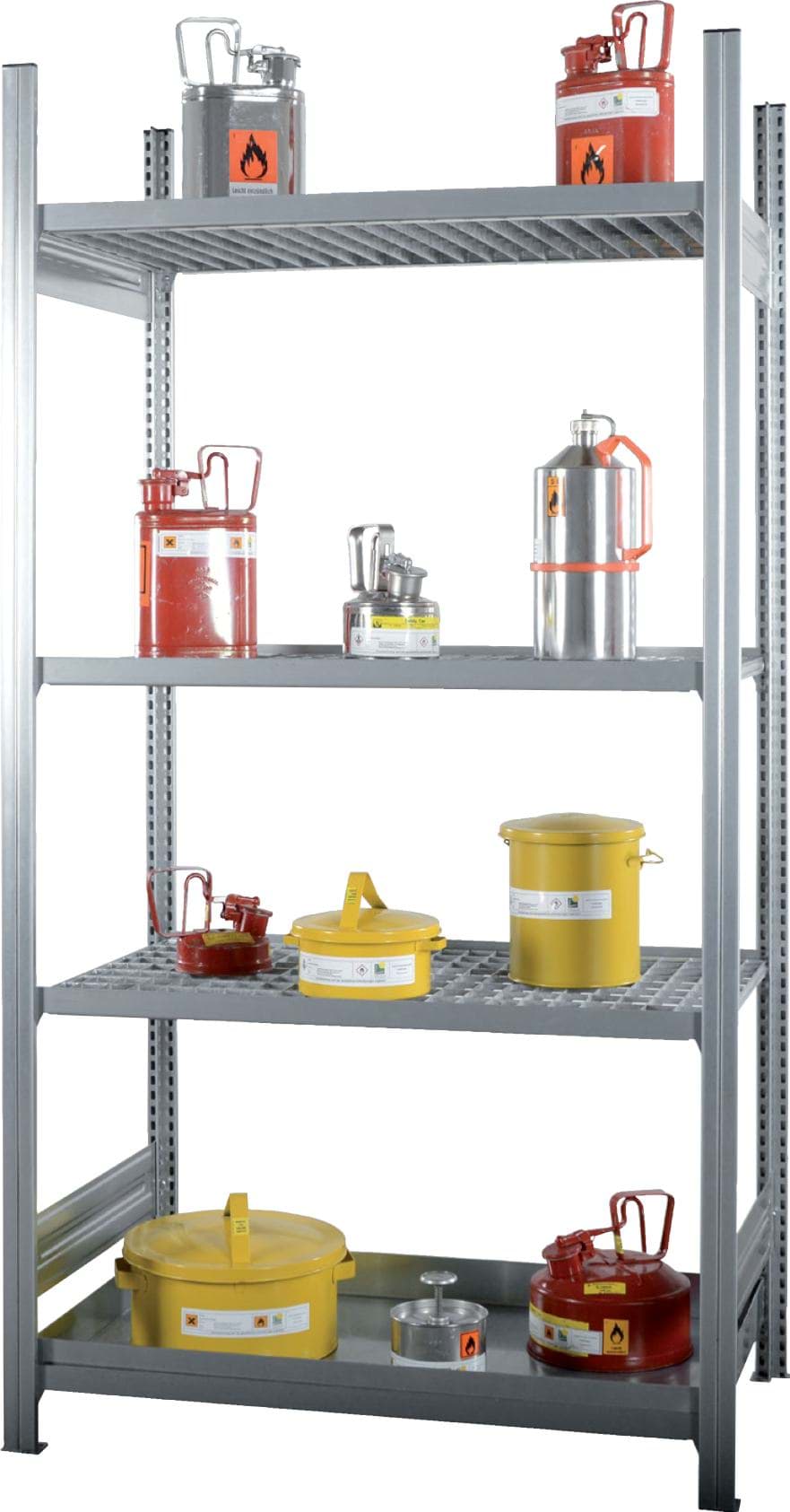 Gefahrenstoff-Grundregal, Breite 1060 mm