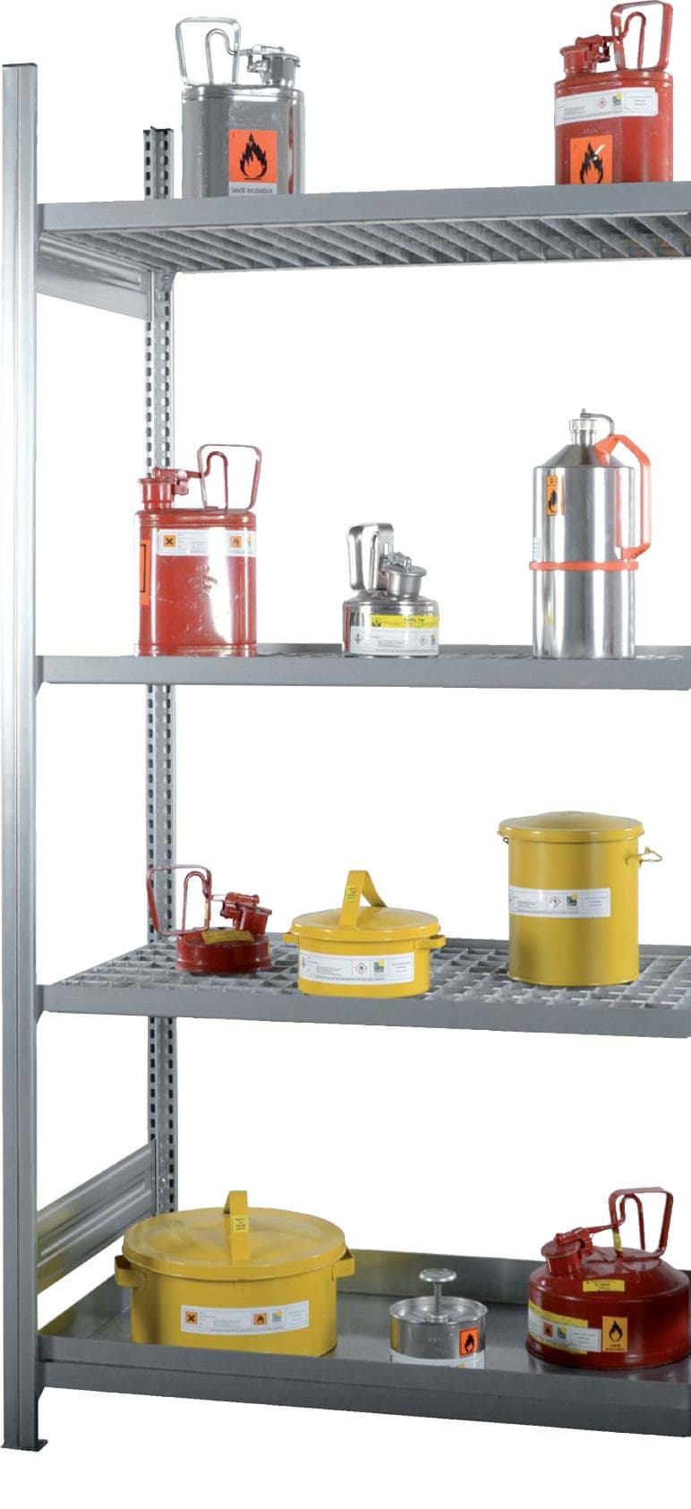 Gefahrenstoff-Anbauregal, Breite 1010 mm