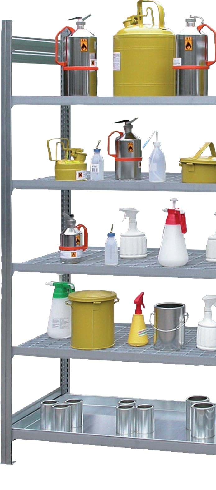 Gefahrenstoff-Anbauregal, Breite 1010 mm