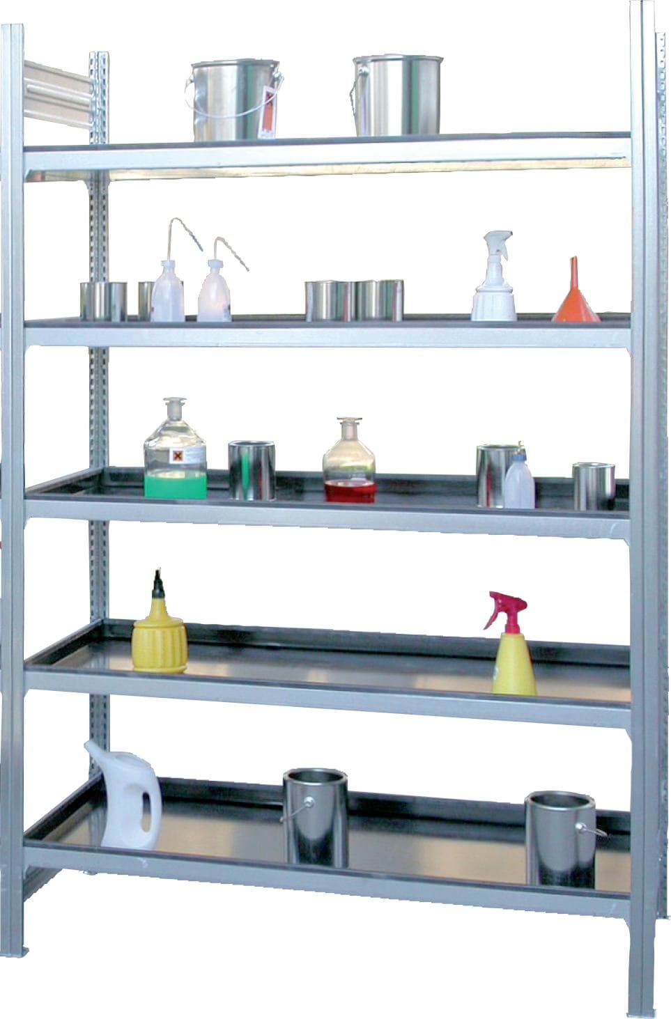 Gefahrenstoff-Grundregal, Breite 1060 mm