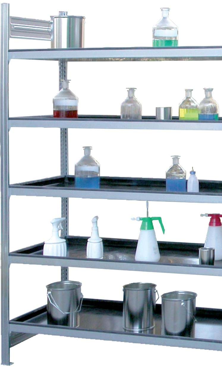 Gefahrenstoff-Anbauregal, Breite 1010 mm