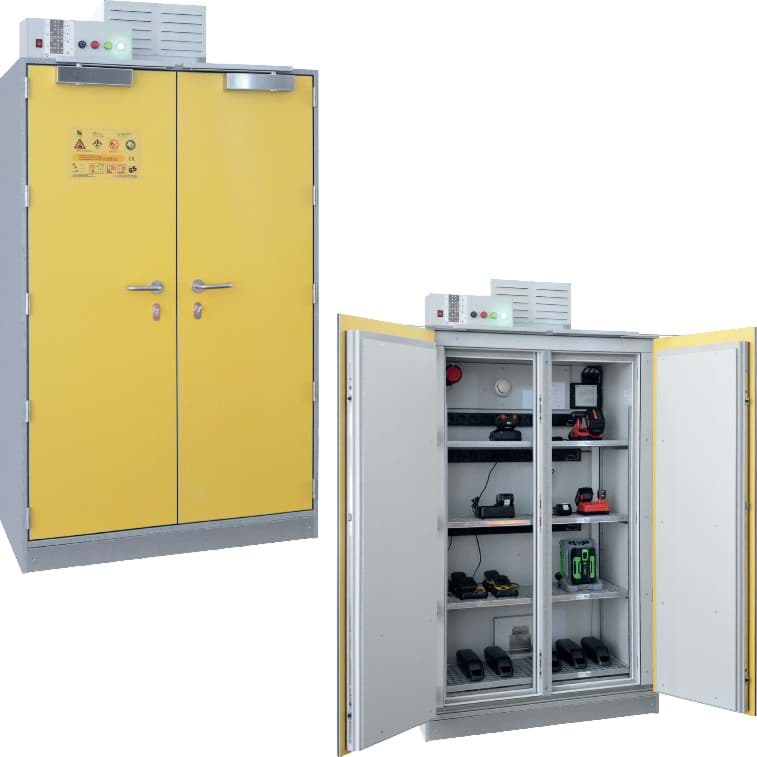 Batterielagerschränke Pro