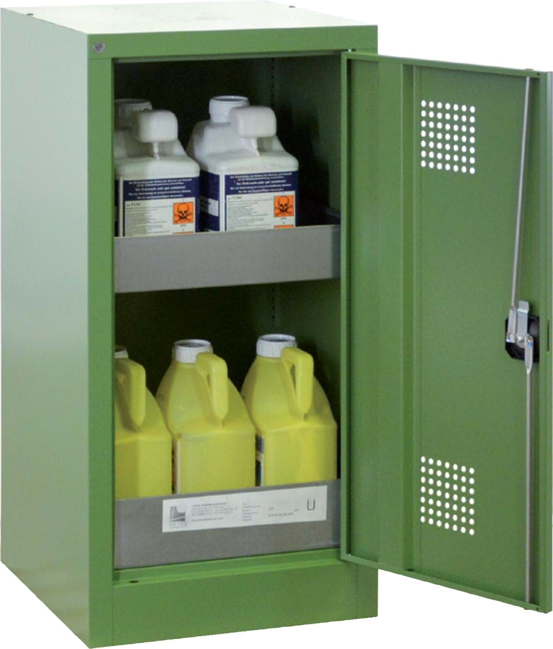 Gefahrenstoff-/Umweltschrank 1000 x 500 x 500 mm HxBxT