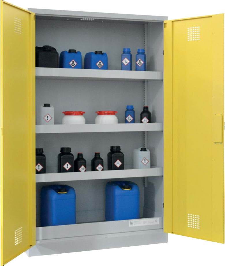 Gefahrenstoff-/Umweltschrank 1950 x 1200 x 500 mm HxBxT, CHS 1200 P