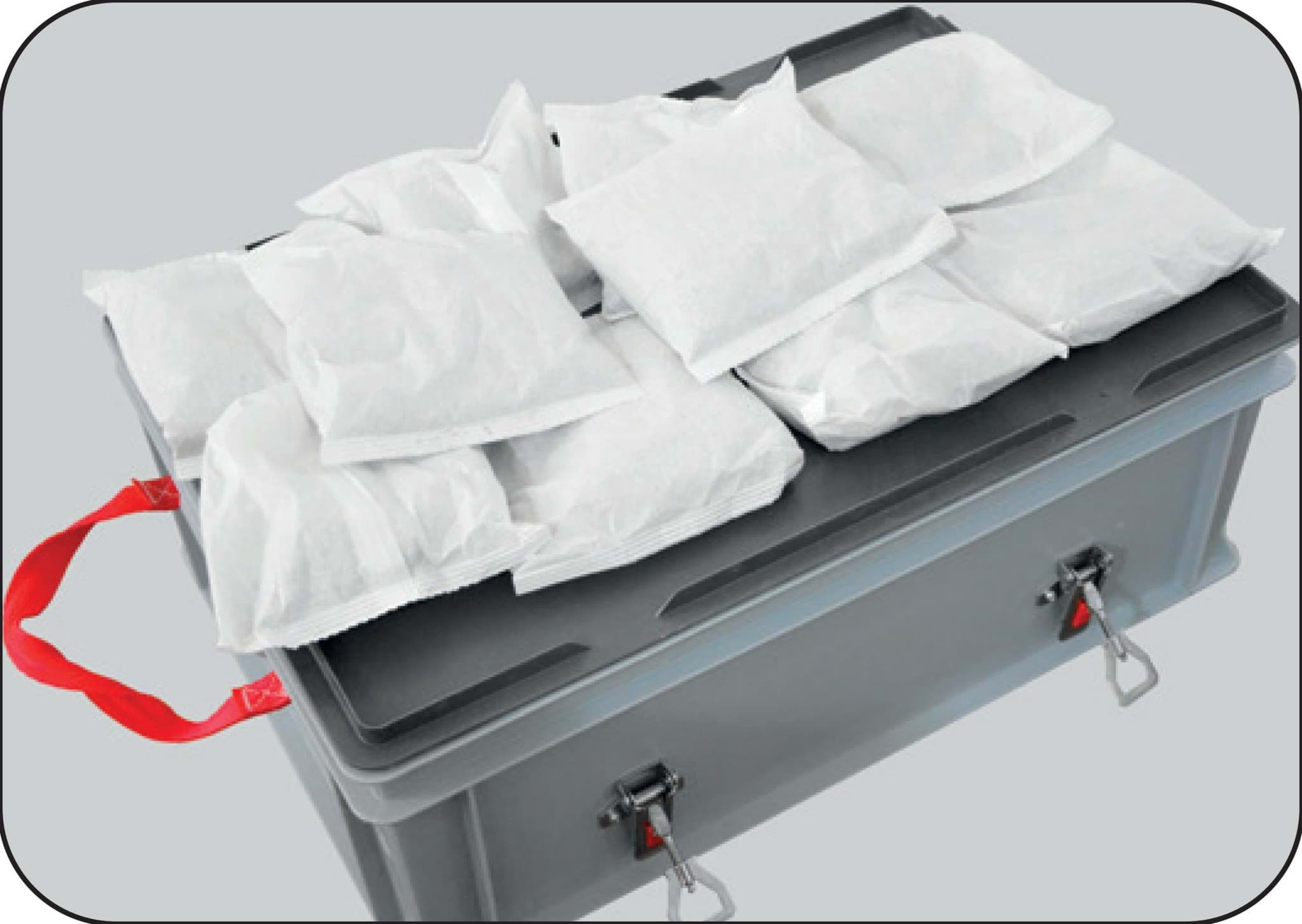 Zusätzliche Vermiculit-Füllstoffpäckchen