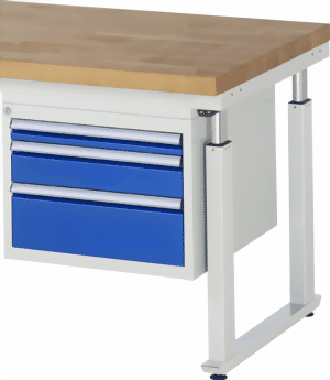 Schubladenblock mit 3 Schubladen für unter Arbeitstisch