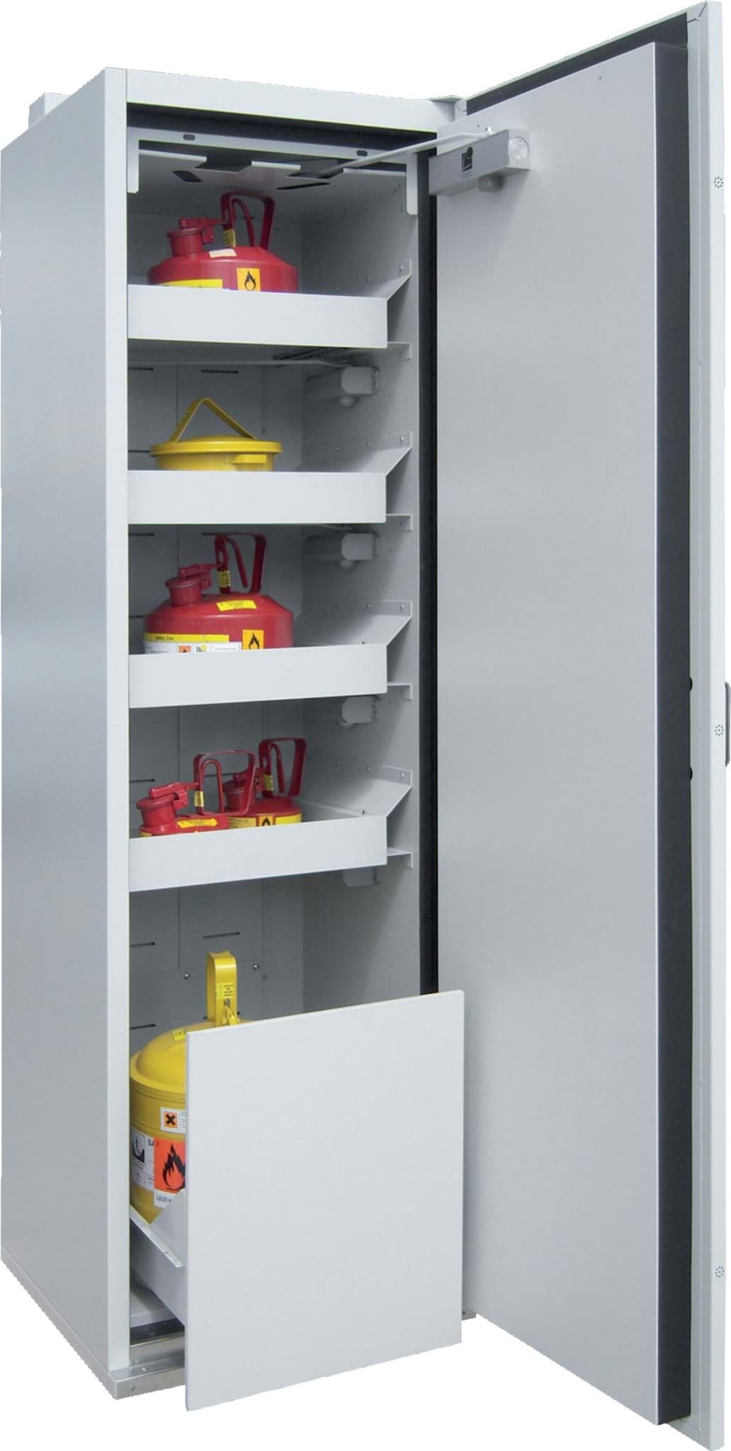 Sicherheits- / Gefahrenstoffschrank SIS Typ 90 mit ausziehbaren Wannen