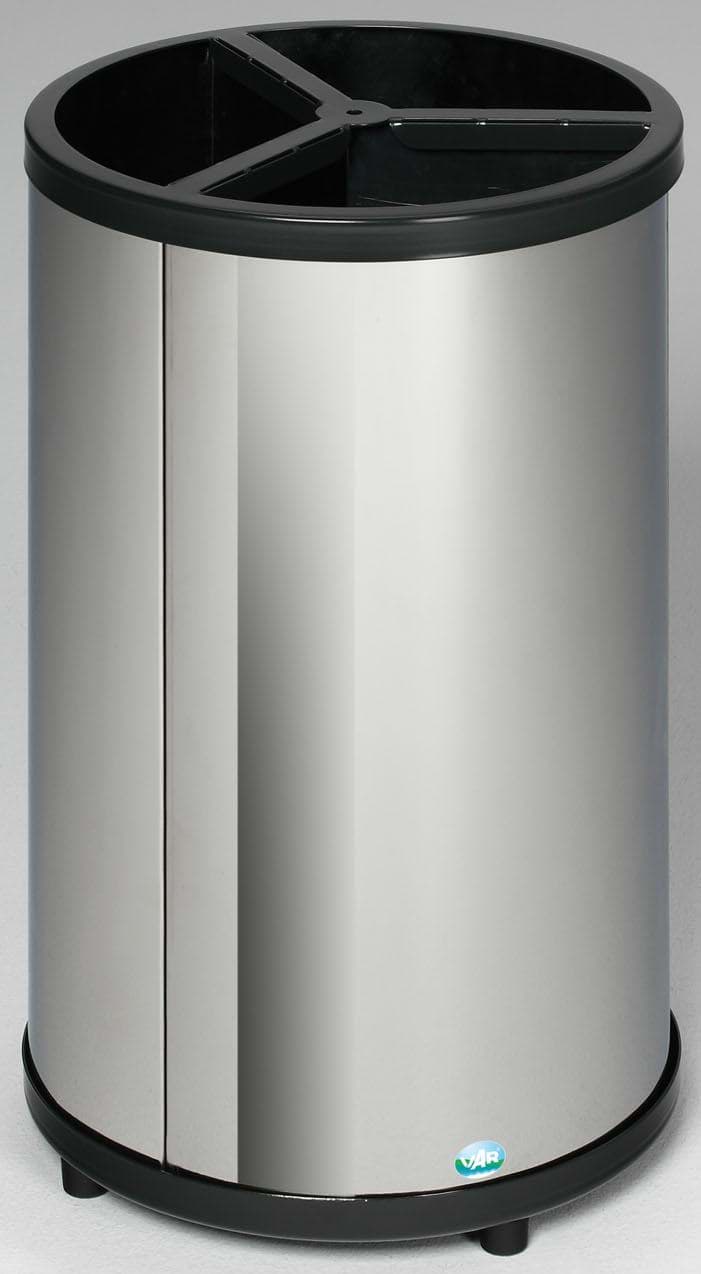 Wertstoffstation 3-fach ohne Dach, je 30 Liter