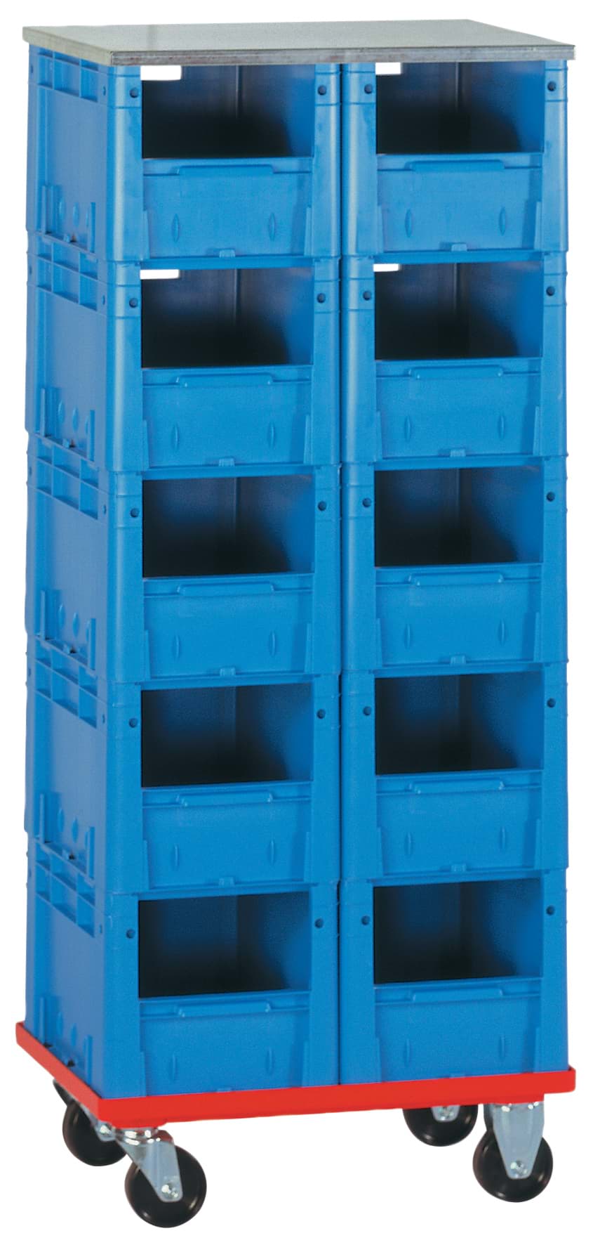 Schwerlast-Transport-Stapelkasten-Regal VTR 10/R 400