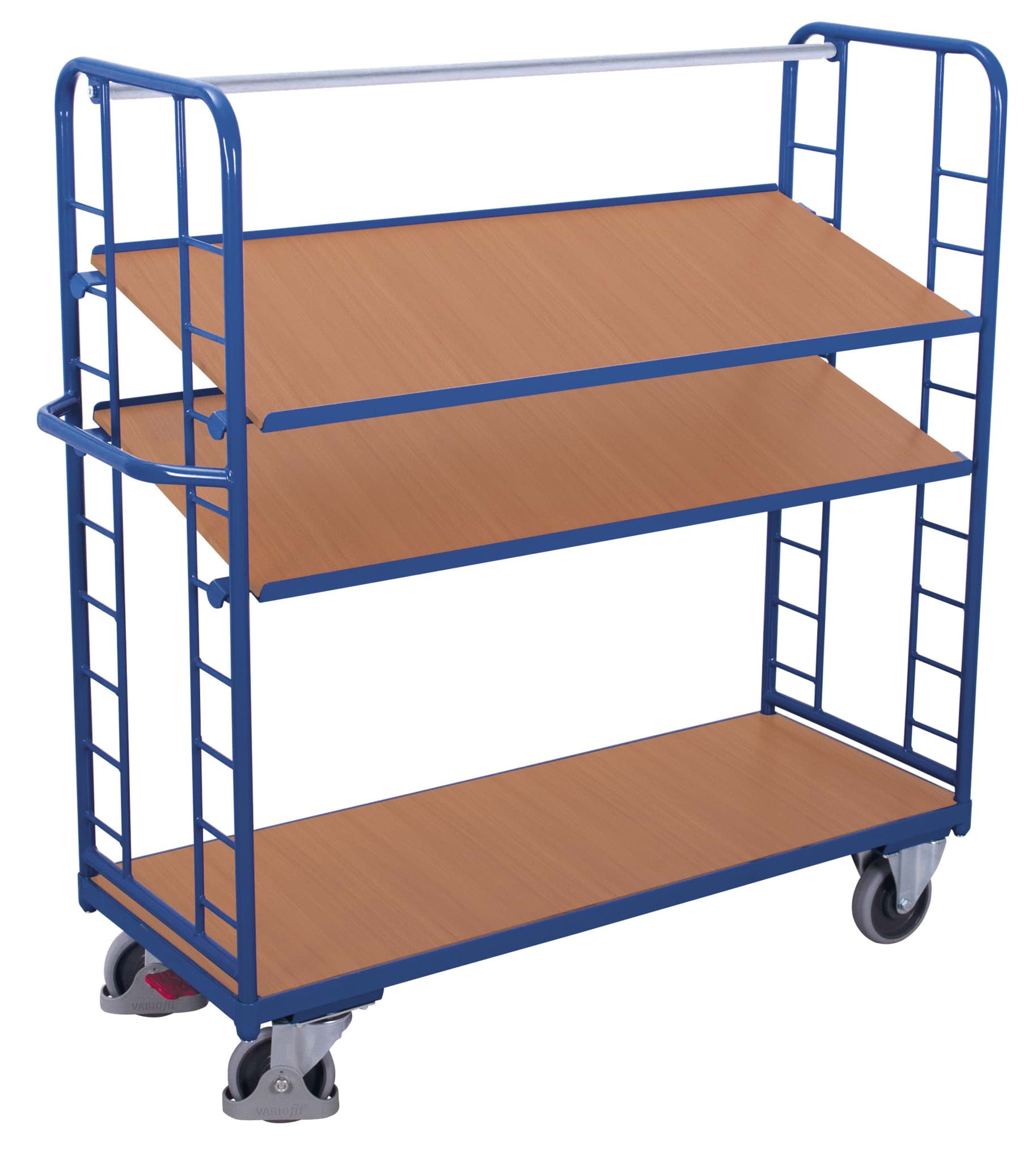 Etagenwagen, 3 Ebenen 1510 x 550 x 1235 mm BxTxH