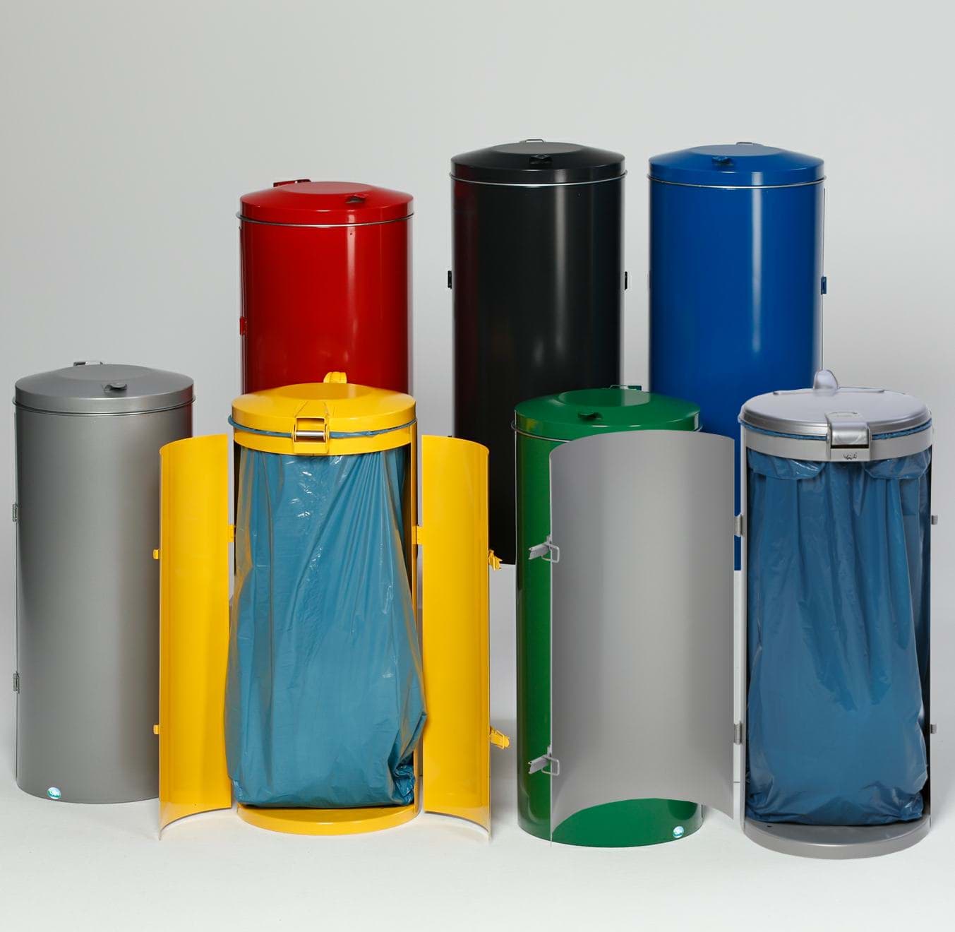 Modell mit Einflügeltür und Doppeltüre