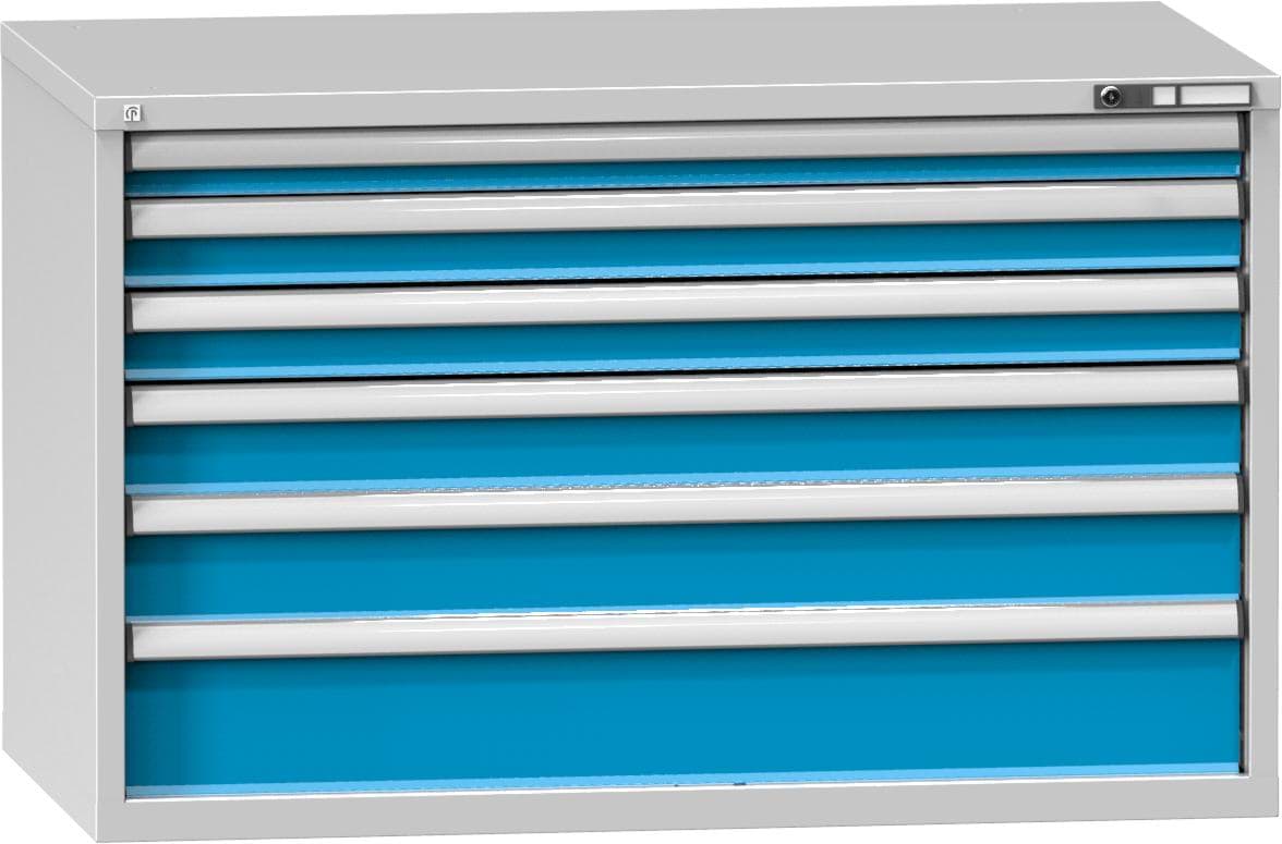 Schubladenschrank, 5 Schubladen, 840x1343x780 mm HxBxT