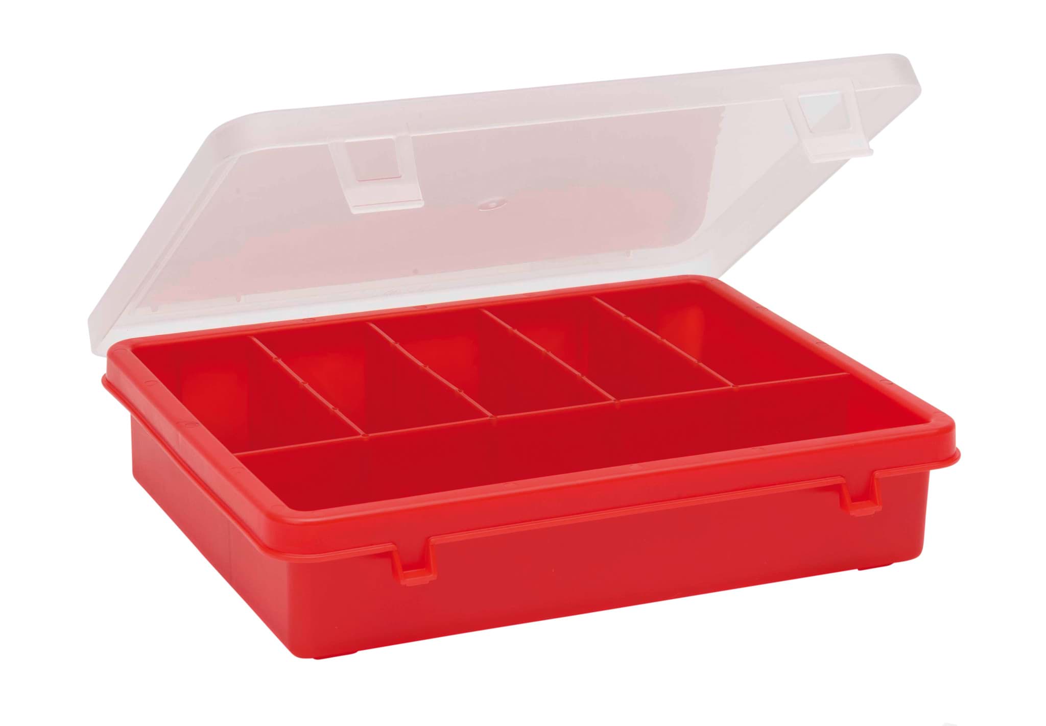 Sortimentskasten mit klarem Deckel 6.01