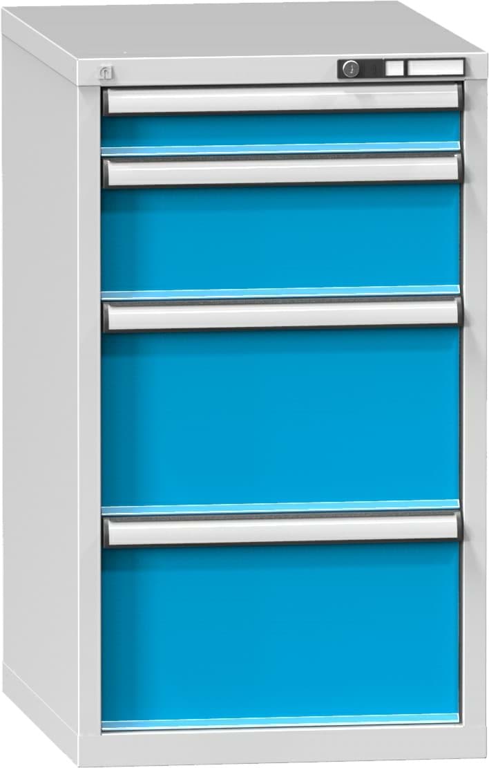 Schubladenschrank, 4 x Schublade, 990x578x780 mm HxBxT