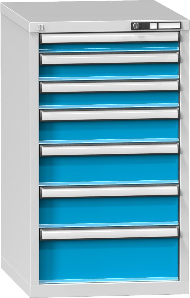 Schubladenschrank, 7 x Schublade, 990x578x780 mm HxBxT