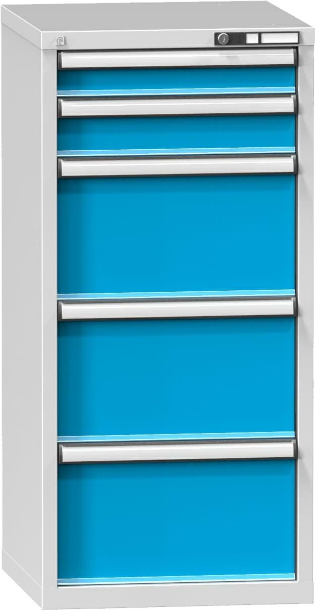 Schubladenschrank, 5 x Schublade, 1215x578x630 mm HxBxT