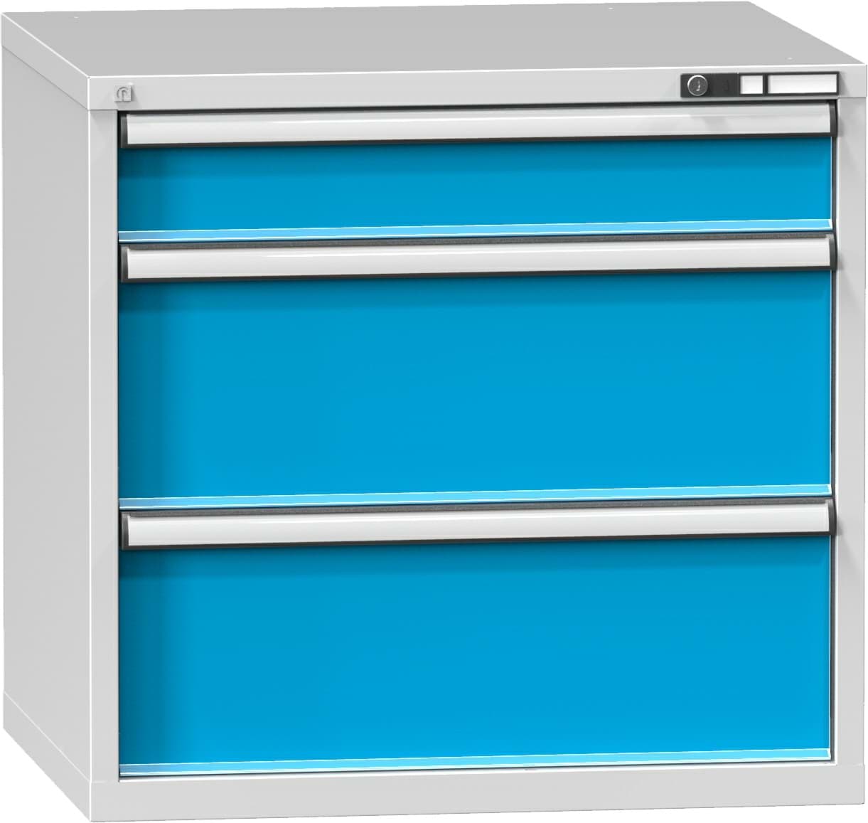 Schubladenschrank, 3 x Schublade, 840x884x780 mm HxBxT