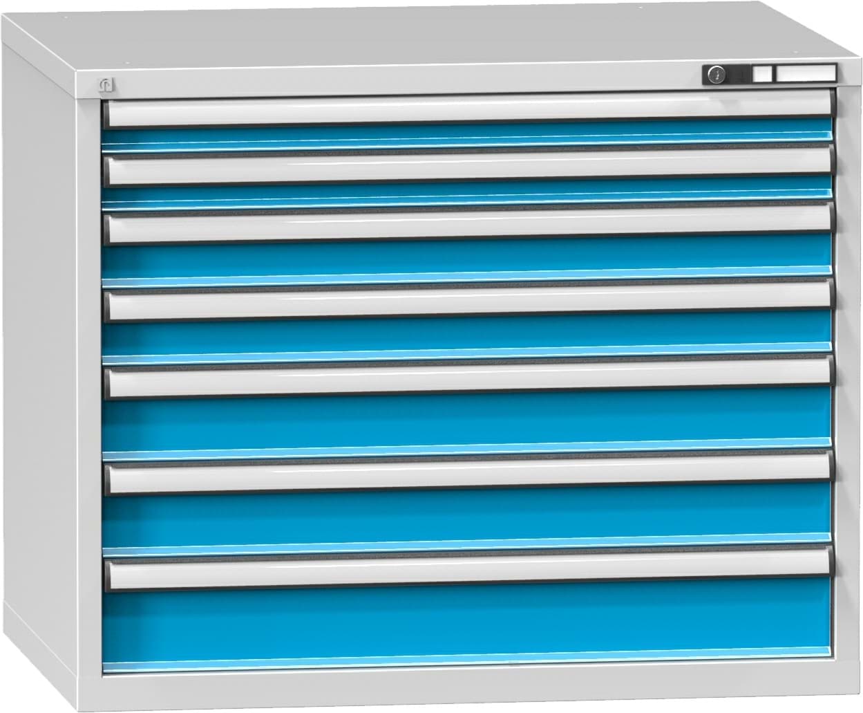 Schubladenschrank, 7 x Schublade, 840x1037x780 mm HxBxT