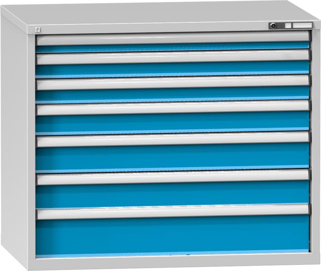 Schubladenschrank, 7 Schubladen, 990x1190x780 mm HxBxT