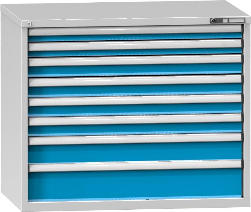 Schubladenschrank, 8 Schubladen, 990x1190x780 mm HxBxT