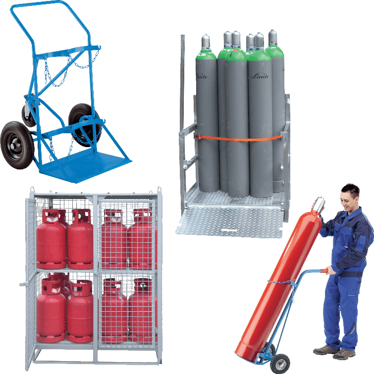 Gasflaschenhandling / -Zubehör