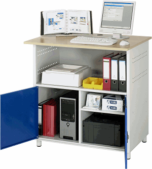 Computer-Tisch - Modell 1023, B 1100 x T 800 x H 1100 mm
