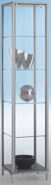 Säulenvitrine 1860x400x400 mm HxBxT
