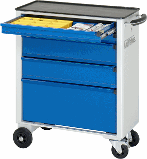 Werkzeugwagen, B 700 x T 350 x H 860 mm