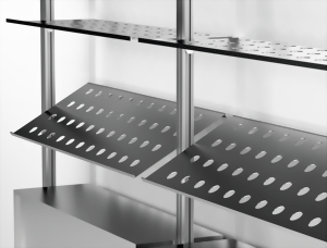 Metall-Fachboden für Schrägstellung 918x300 mm LxT