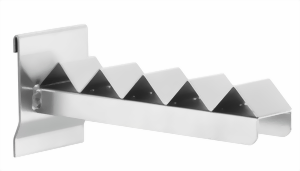 Wellenträger, Wellenabstand 55 mm , (bitte paarweise bestellen), alufarben
