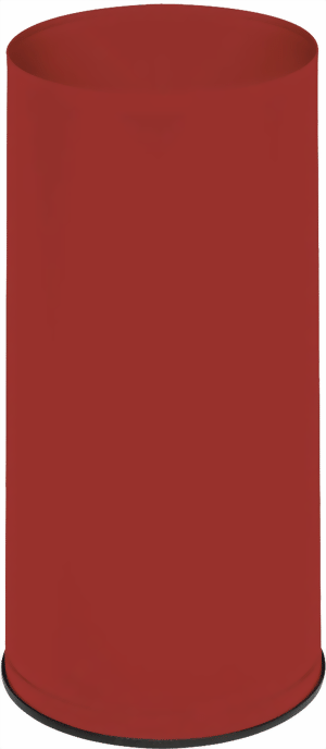 Schirmständer glatt, rot