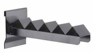 Wellenträger, Wellenabstand 55 mm , (bitte paarweise bestellen), anthrazitgrau
