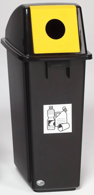 Wertstoffsammler Kunststoff für Werstoffe