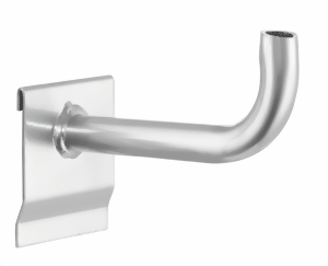 Rohrträger Länge 160 mm, ø 20 mm, alufarben
