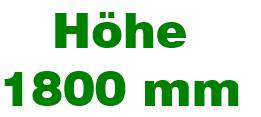 Höhe 1800 mm