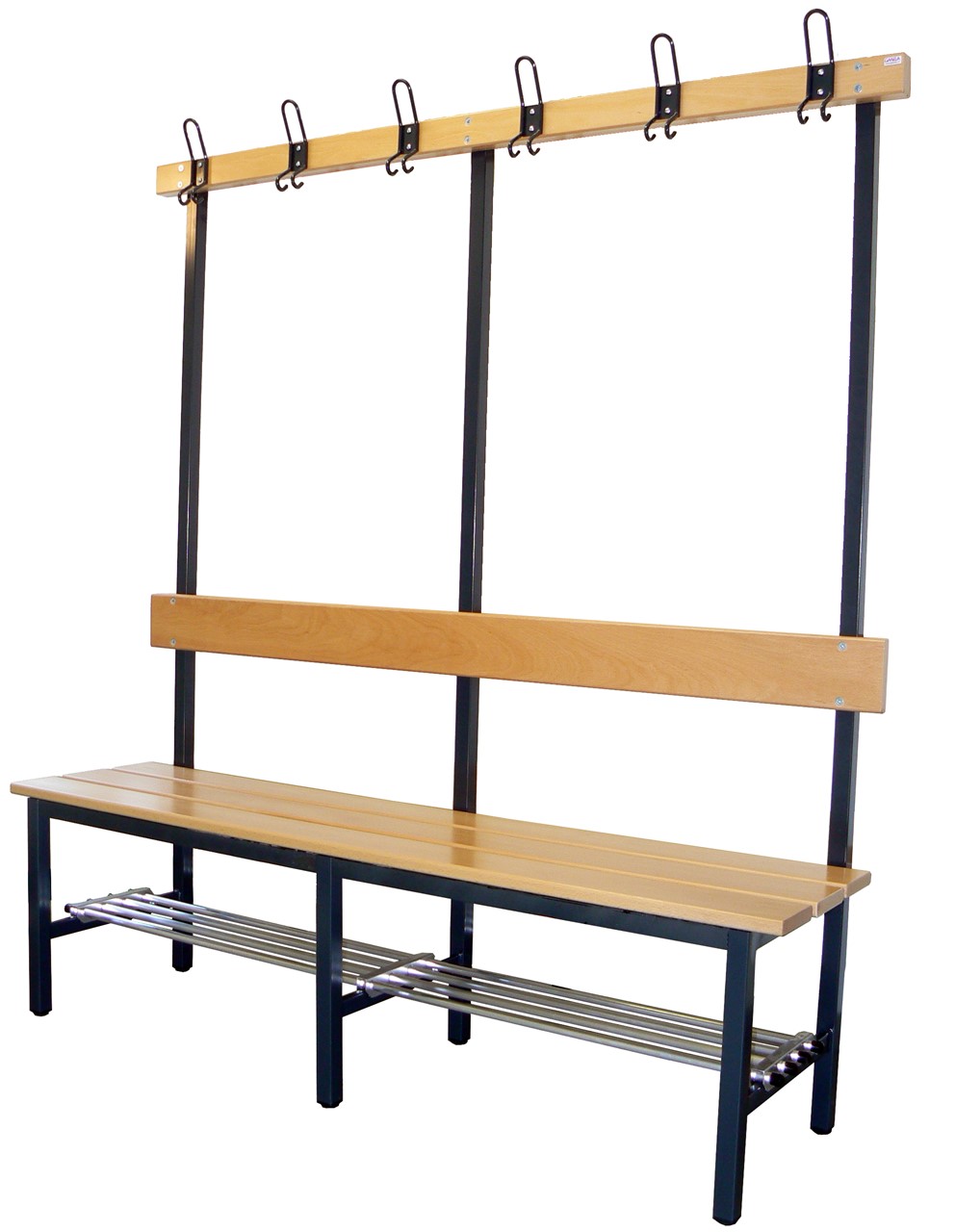 Einseitige Sitzbänke