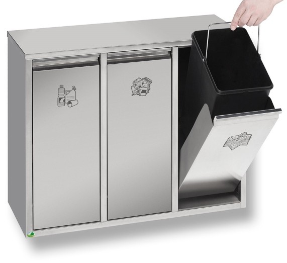 Edelstahl Stand/Wand