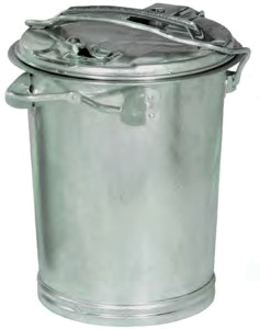 Eimer mit Verschlussbügel