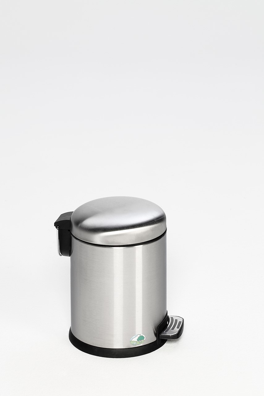 Tretabfallsammler 5 Liter aus Edelstahl