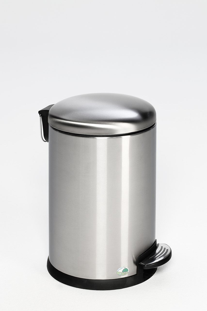 Tretabfallsammler 20 Liter aus Edelstahl