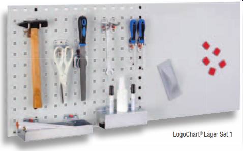 Loch-/Magnetwand Sets fürs Lager/Werkstatt