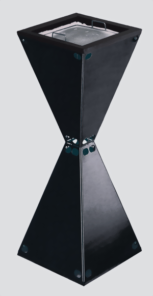 Ascher Typ H 80, anthrazit RAL 7021
