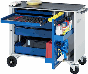 Werkzeugwagen, B 1025 x T 520 x H 890 mm
