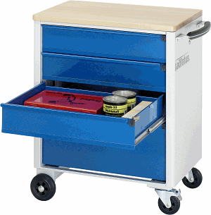 Werkzeugwagen, B 700 x T 500 x H 860 mm
