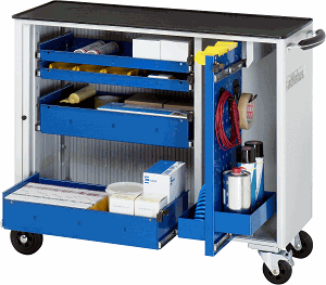 Werkzeugwagen, B 1025 x T 400 x H 860 mm