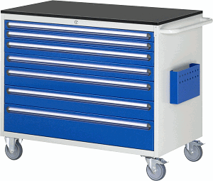 Montagewagen Modell XXL5.0, B 1145 x T 650 x H 970 mm, Melamin-Top 19 mm