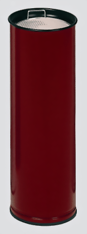 Standascher Modell H 66 feuerrot RAL 3000
