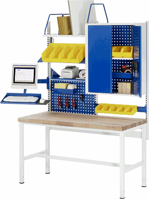 Komplettaufbau A-12, System-Aufbau Serie A, Systembreite 1500 mm
