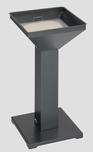 Ascher Typ H 73, antik-silber
