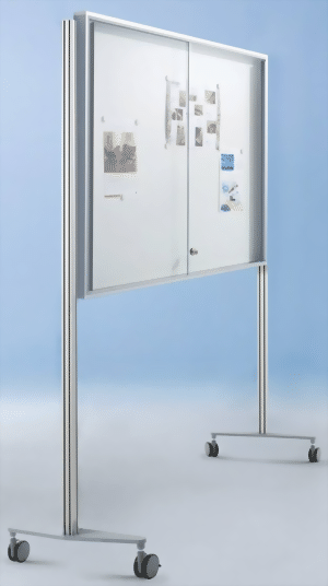 Standsäulenpaar (2 Stück) für mobile Freiaufstellung